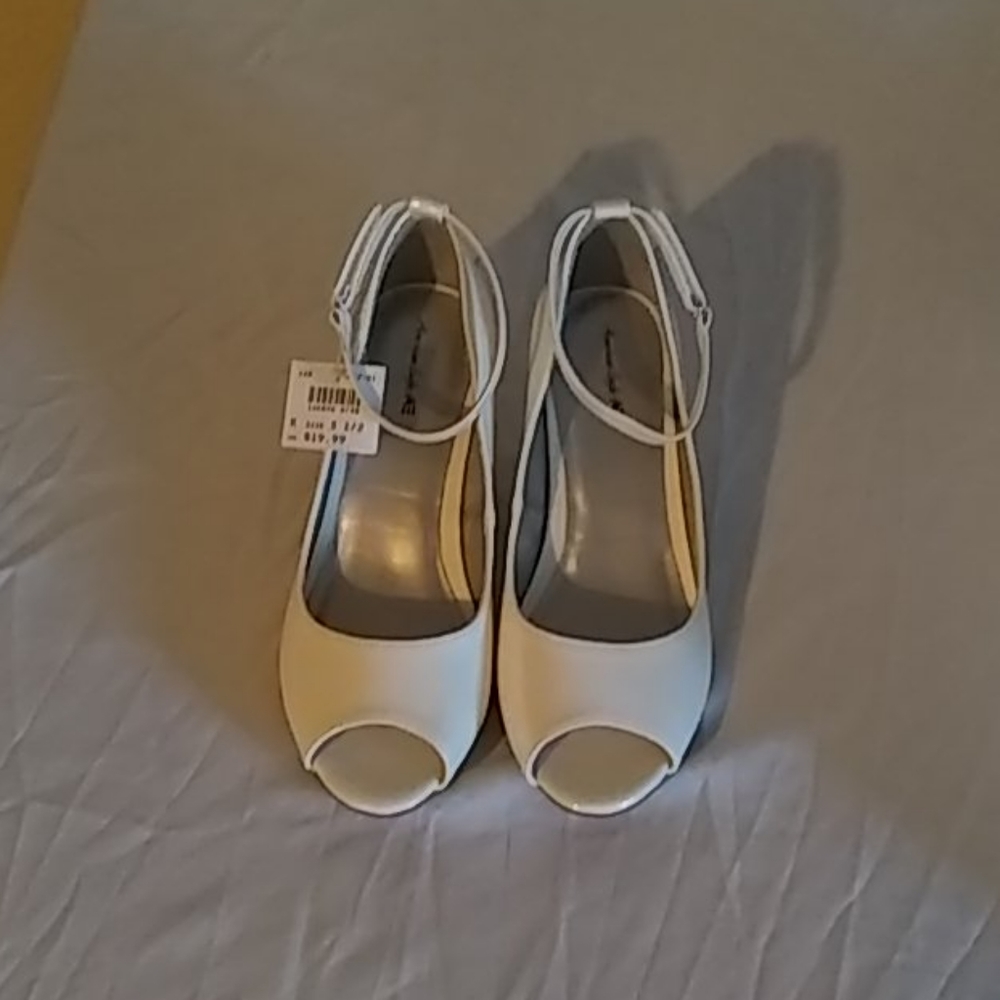 White Peep Toe Shoes